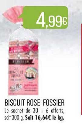 Biscuit Rose Fossier