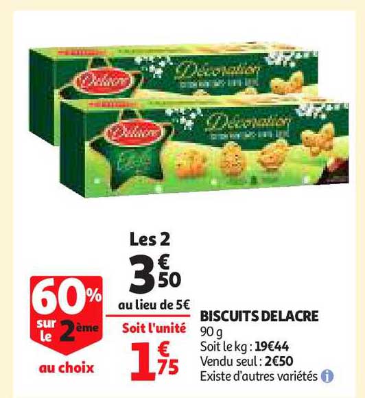 Biscuits Delacre