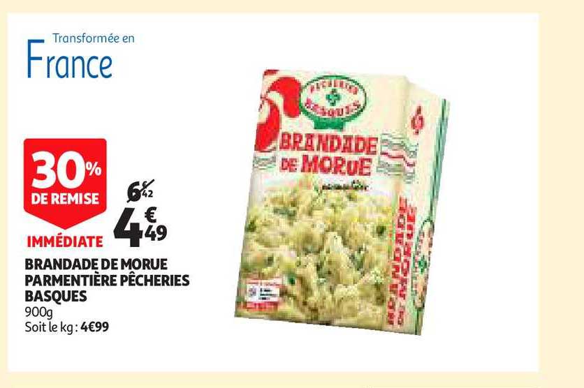brandade de morue parmentière pêcheries basques