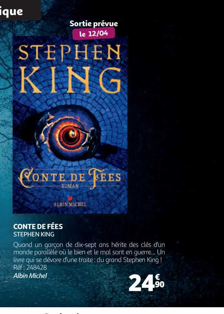 conte de fées - stéphen king
