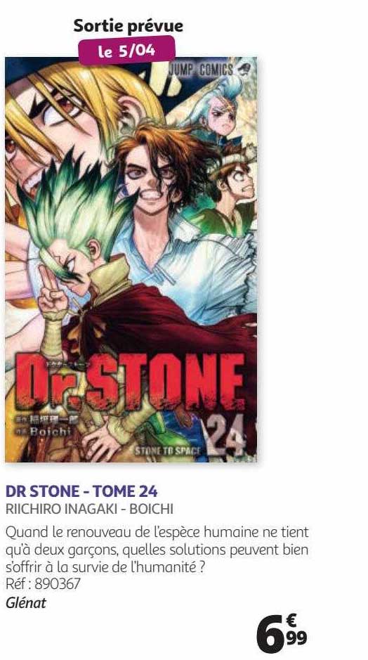 dr stone - tome 24 - richiro inagaki - boichi
