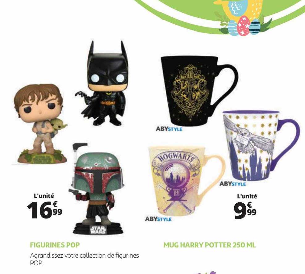 figurines pop, mug harry potter 250ml