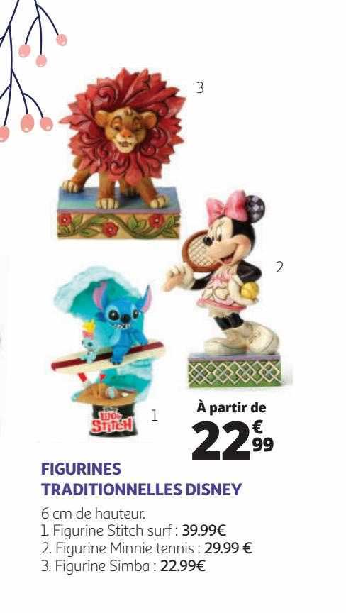figurines traditionnelles disney