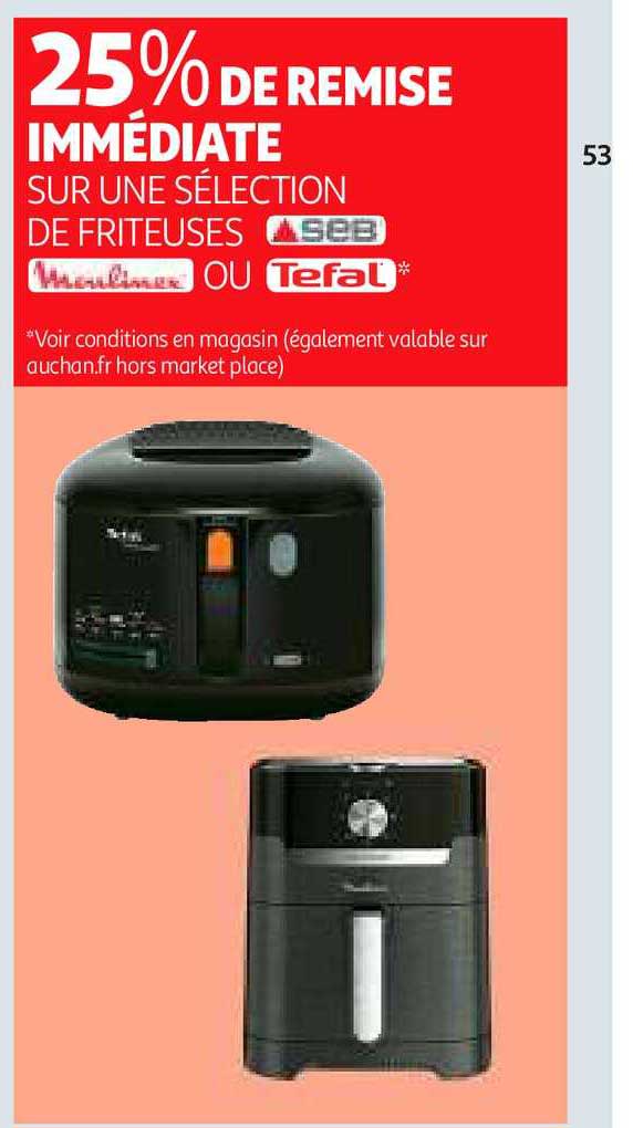 Friteuses Seb, Moulinex Ou Tefal