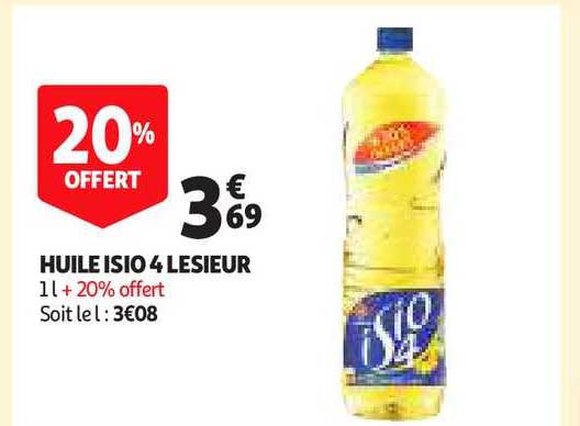 Huile Isio 4 Lesieur