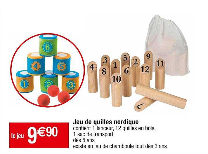 jeu de quilles nordique