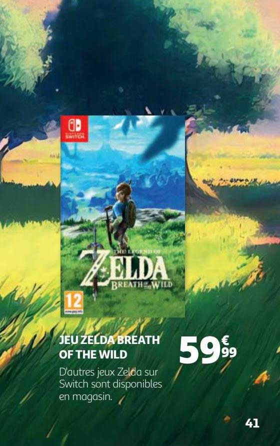 jeu zelda breath of the wild