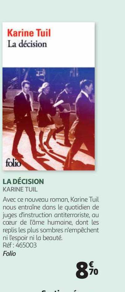 la décision - karine tuil