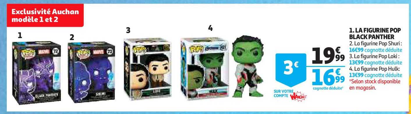 la figurine pop black panther