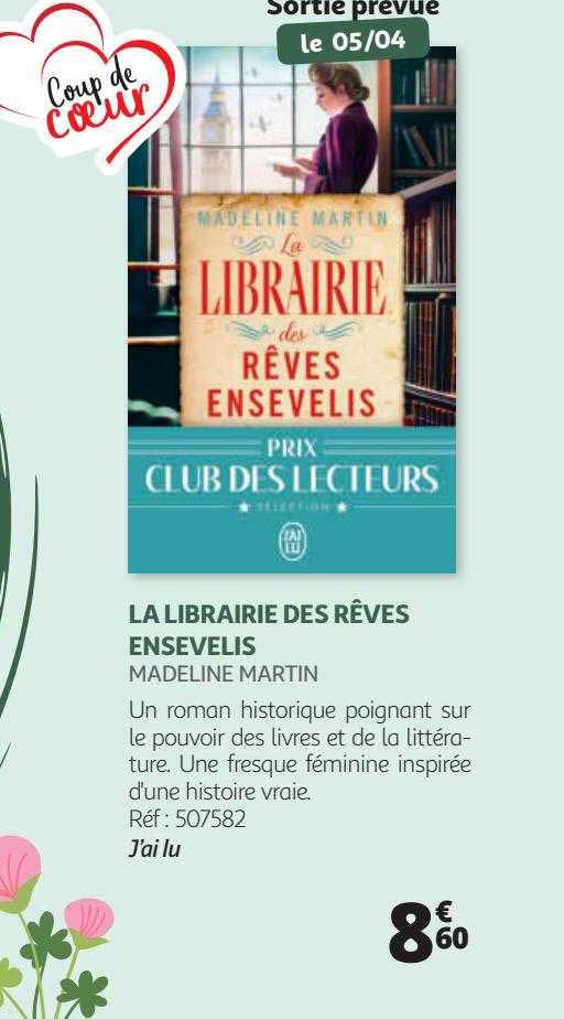 la librairie des rêves ensevelis - madeline martin