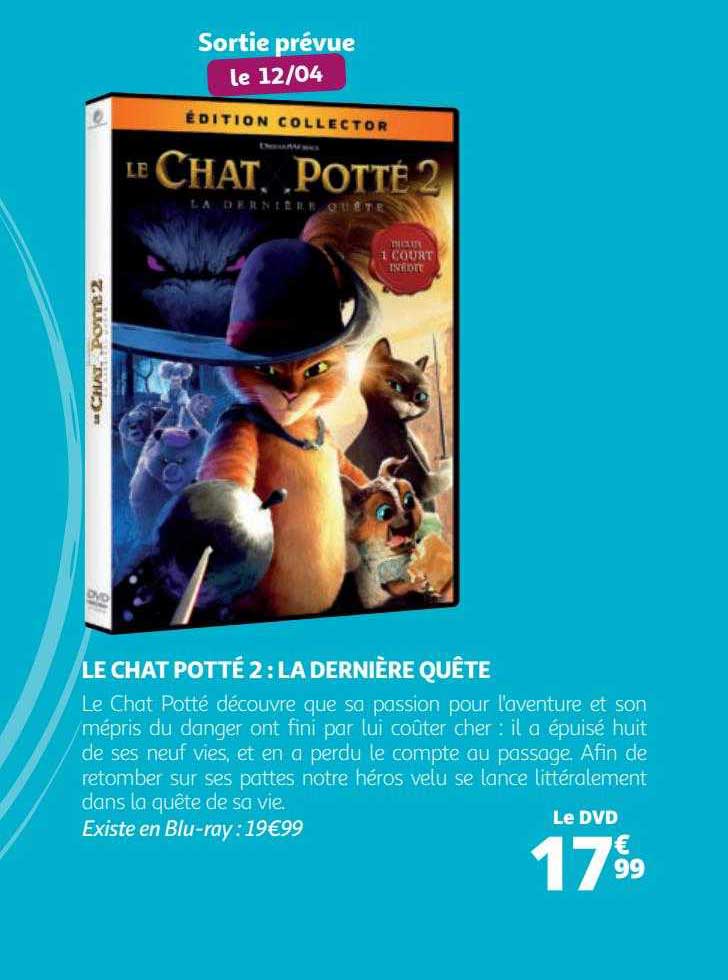 le chat potté 2 : la dernière quête