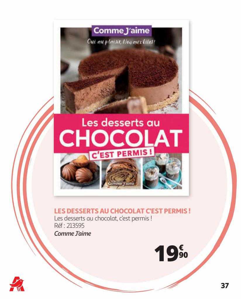 les desserts au chocolat c'est permis !