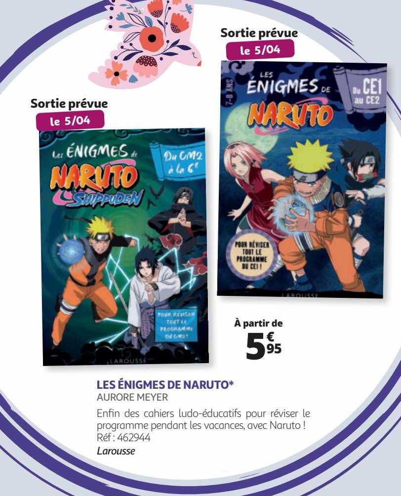 les énigmes de naruto - aurore meyer