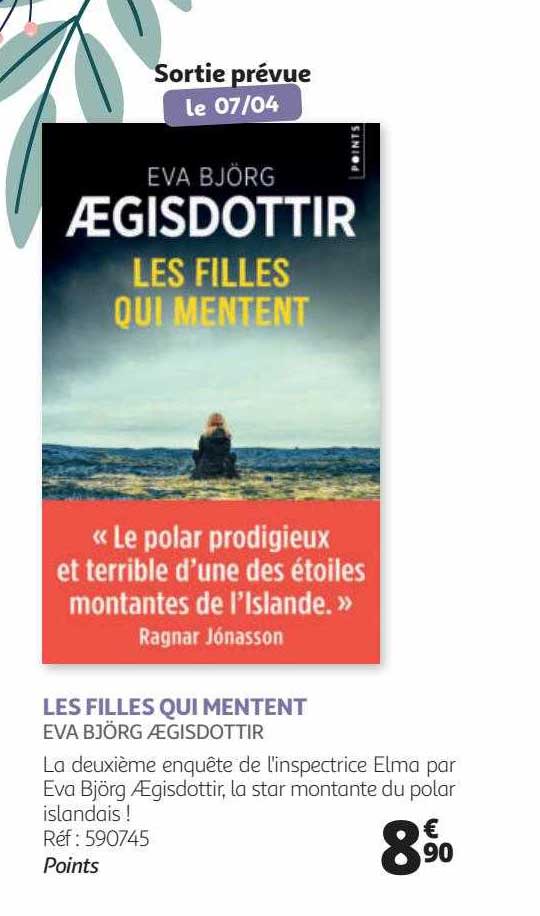 les filles qui mentent - eva björg ægisdottir