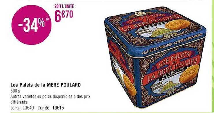 les palets de la mère poulard