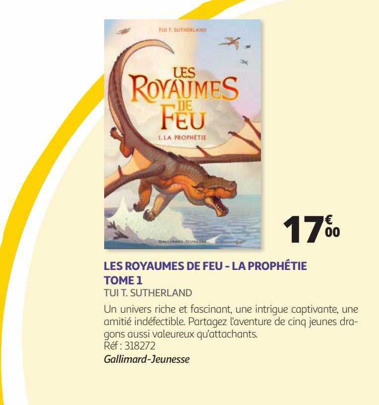 les royaumes de feu - la prophétie tome 1