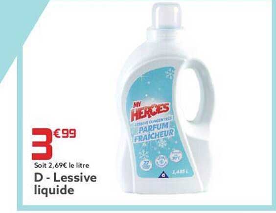 lessive liquide my heroes