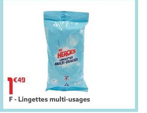 lingettes multi-usages my heroes