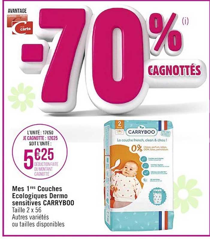 mes 1res couches écologiques dermo sensitives carryboo