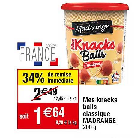mes knacks balls classique madrange