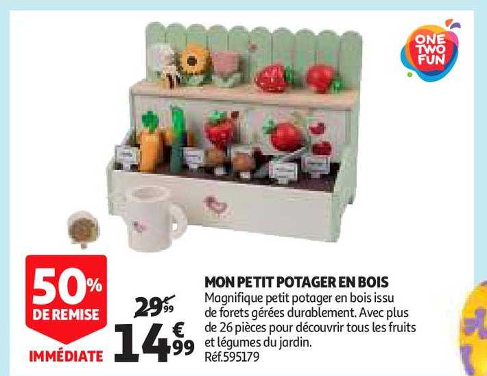 mon petit potager en bois one two fun