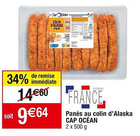 Panés Au Colin D'alaska Cap Océan
