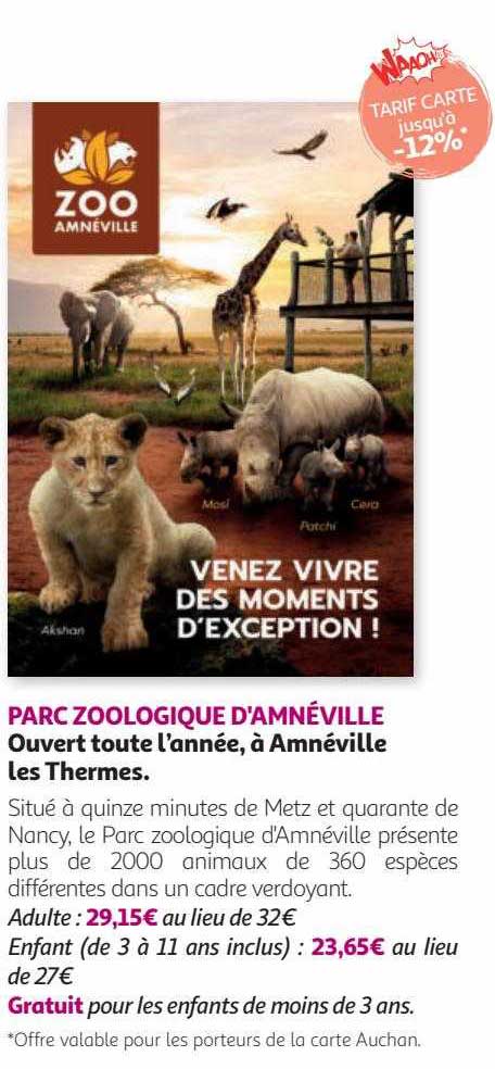 parc zoologique d'amnéville