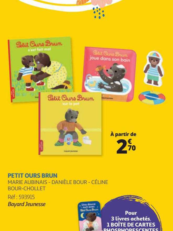 petit ours brun - marie aubinais - danièle bour - céline bour - chollet
