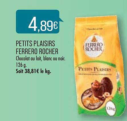 petits plaisirs ferrero rocher