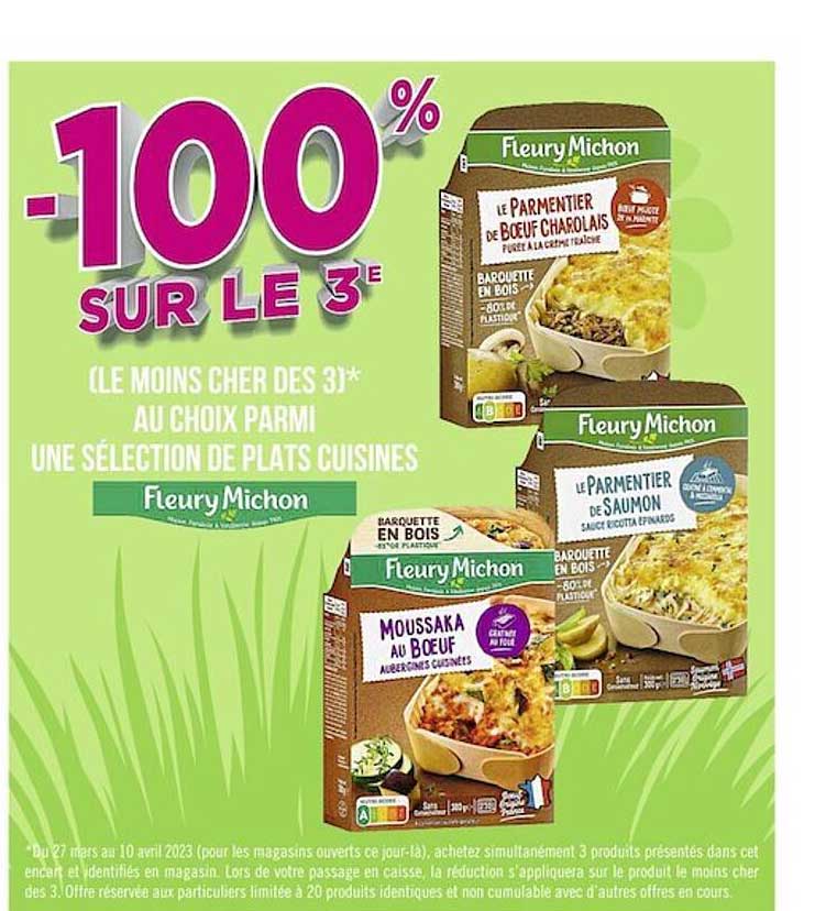plats cuisinés fleury michon