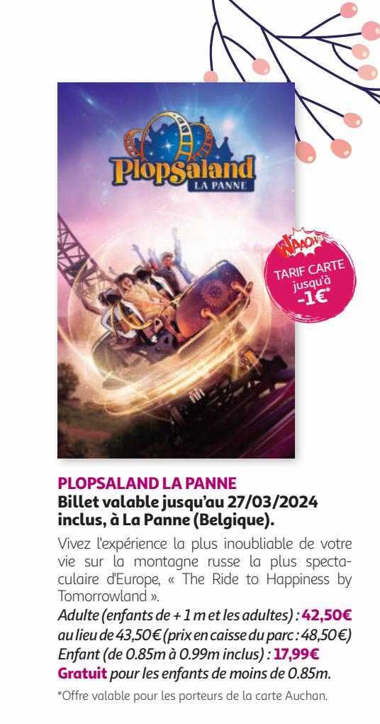 plopsaland la panne