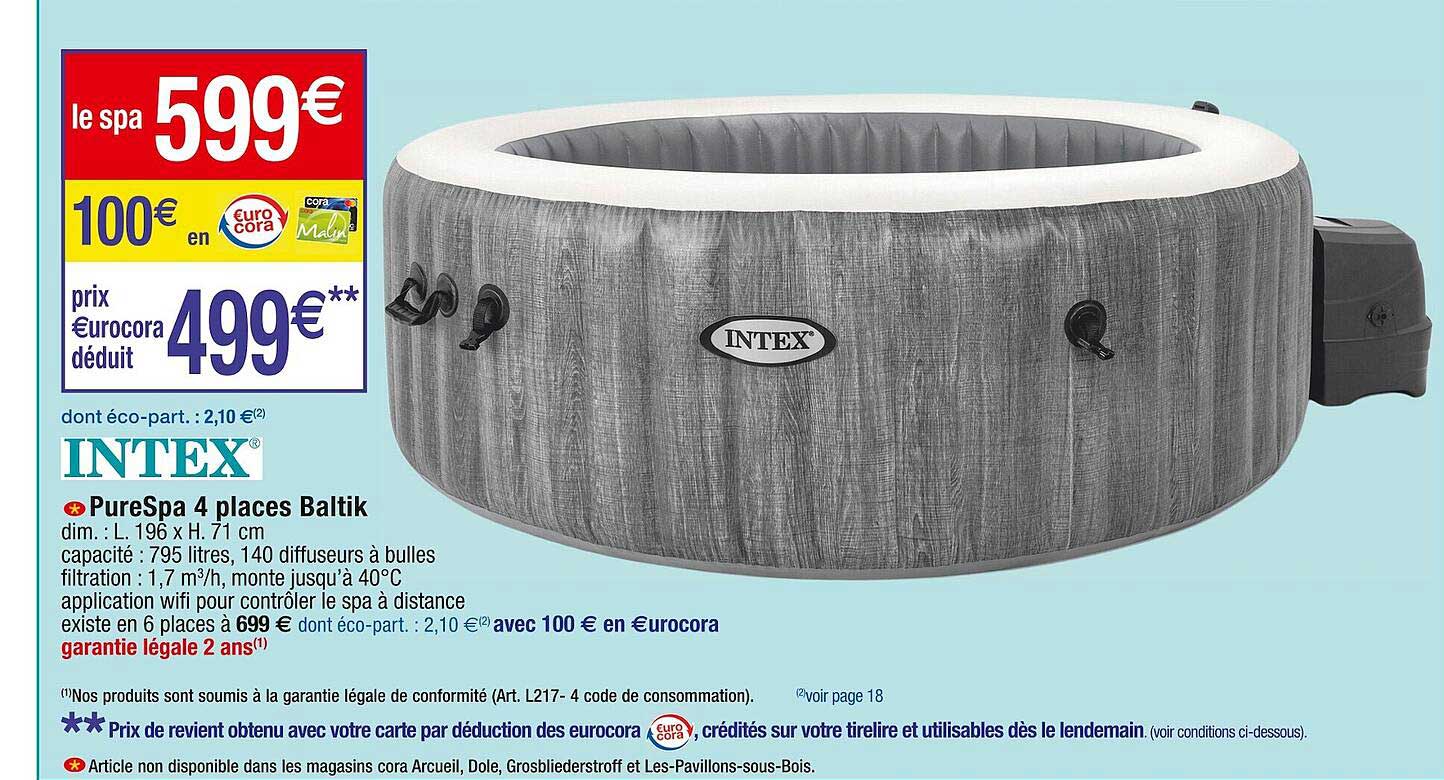 pureSpa 4 places baltik intex