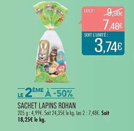 sachet lapins rohan