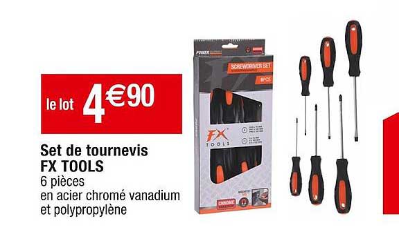 set de tournevis fx tools