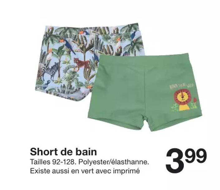 Short De Bain