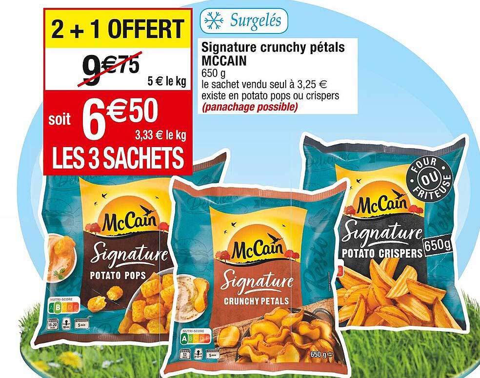 signature crunchy pétals mc cain