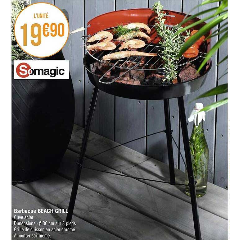 somagic barbecue beach grill