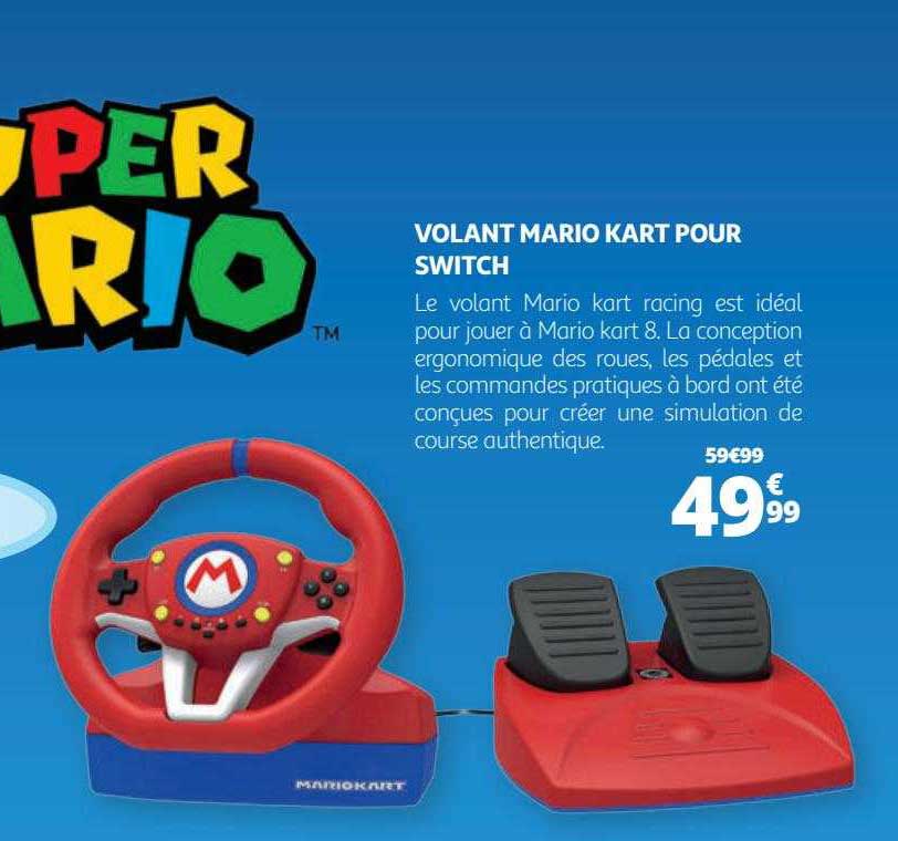 volant mario kart pour switch
