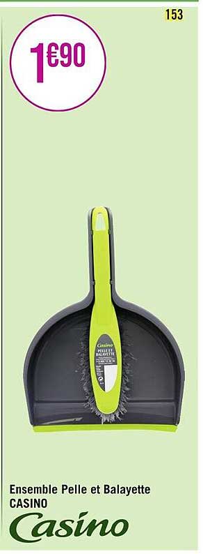 Ensemble Pelle Et Balayette Casino