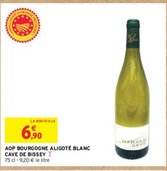 Aop Bourgogne Aligoté Blanc Cave De Bissey