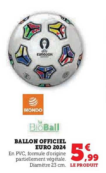 Ballon Officiel Euro 2024 BioBall