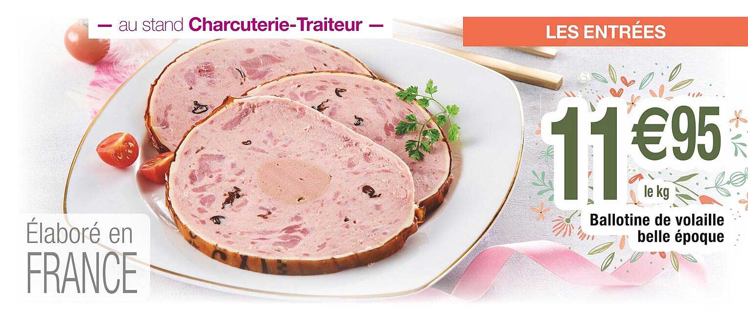 ballotine de volaille belle époque