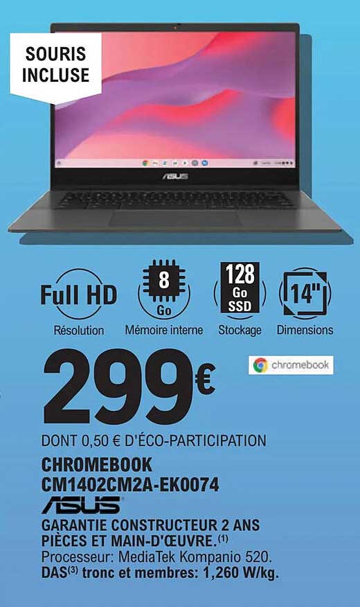 Chromebook CM1402CM2A-EK0074 Asus