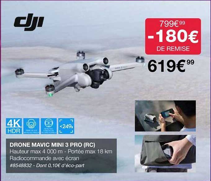 drone mavic mini 3 pro (rc) dji