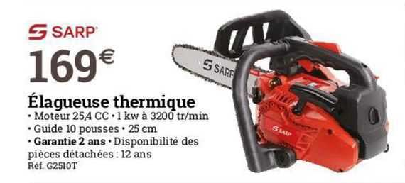 élagueuse thermique