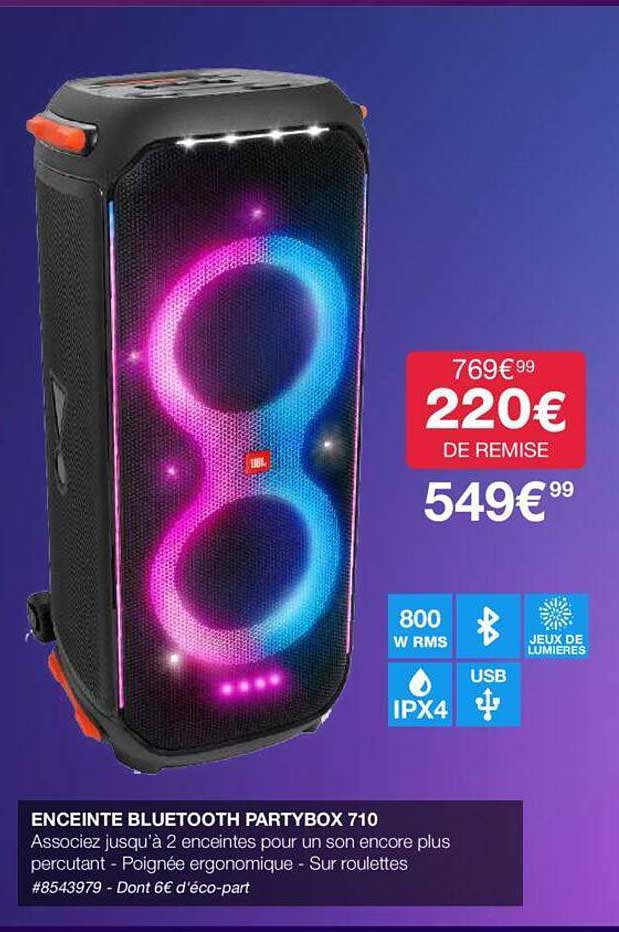 enceinte bluetooth partybox 710