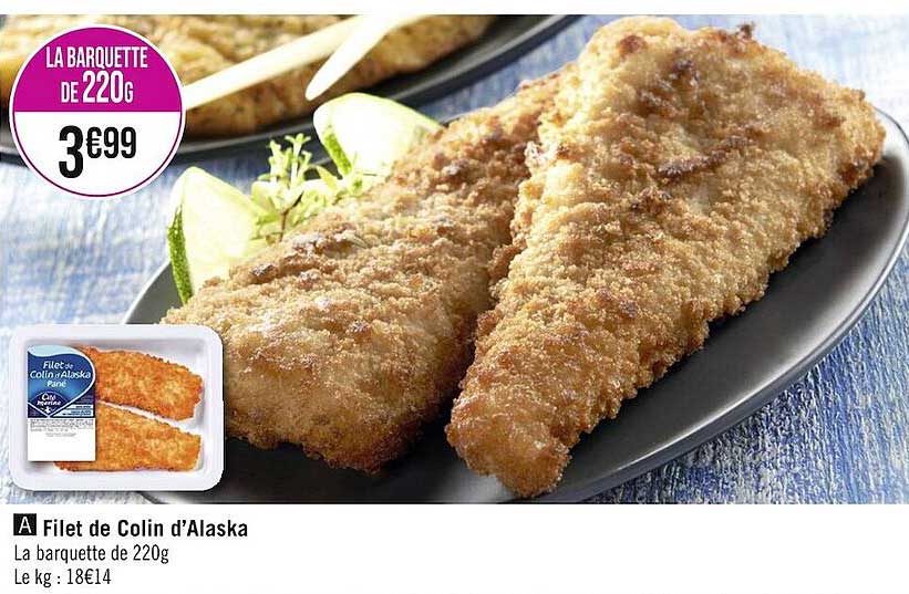 Filet De Colin D'alaska