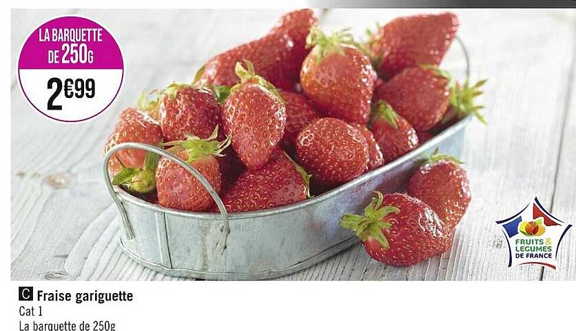 Fraise Gariguette
