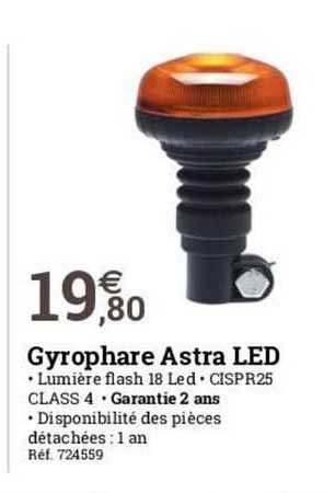gyrophare astra led