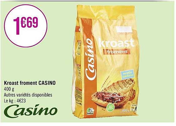 kroast froment casino